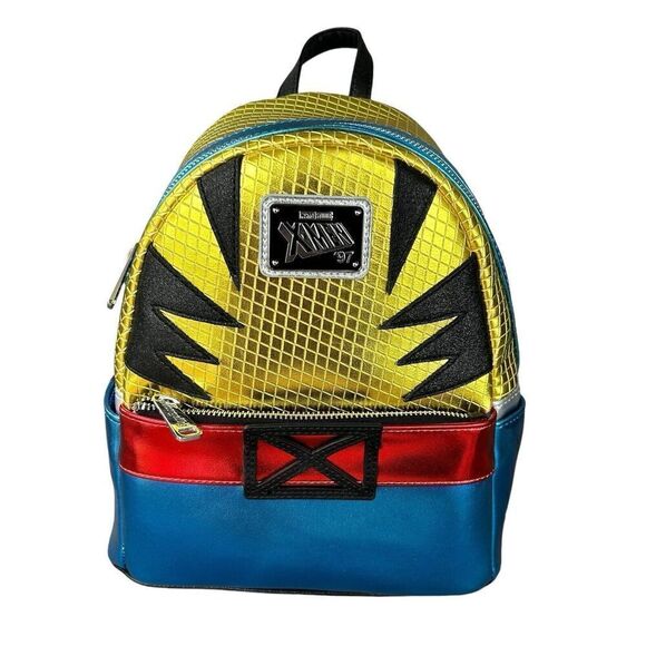 Loungefly X-Men '97 Marvel Shine Wolverine Cosplay Mini Backpack - Picture 1 of 5